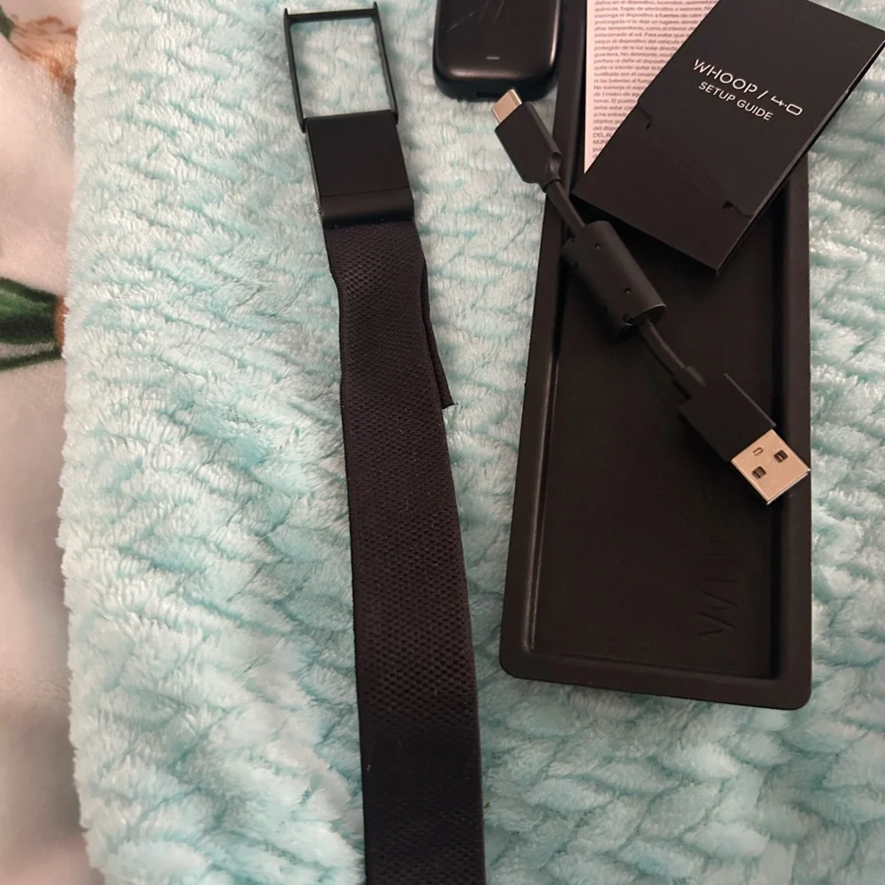 Black Wearable Wristband